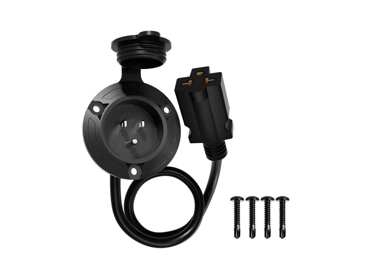 DC House 15A 125V AC inlet port