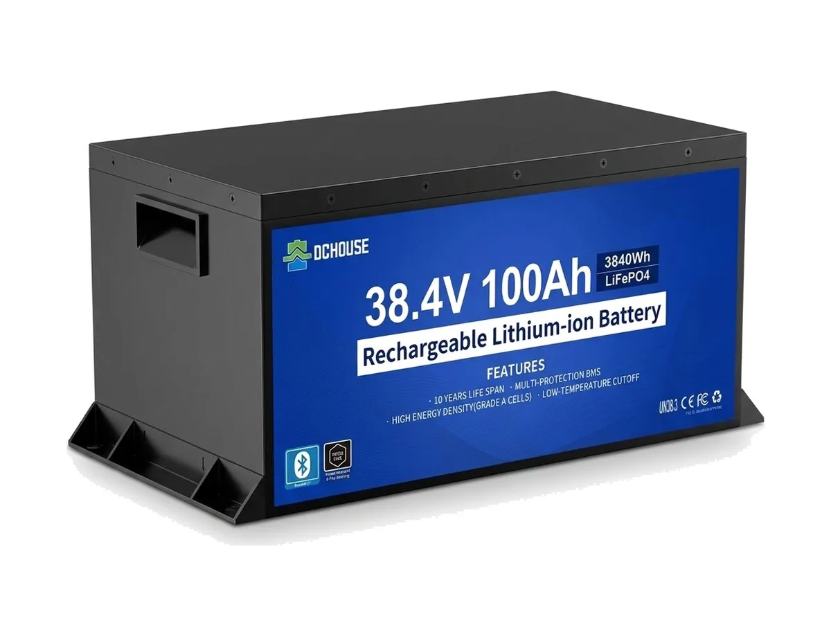 DC House 36V 100Ah metal case + charger