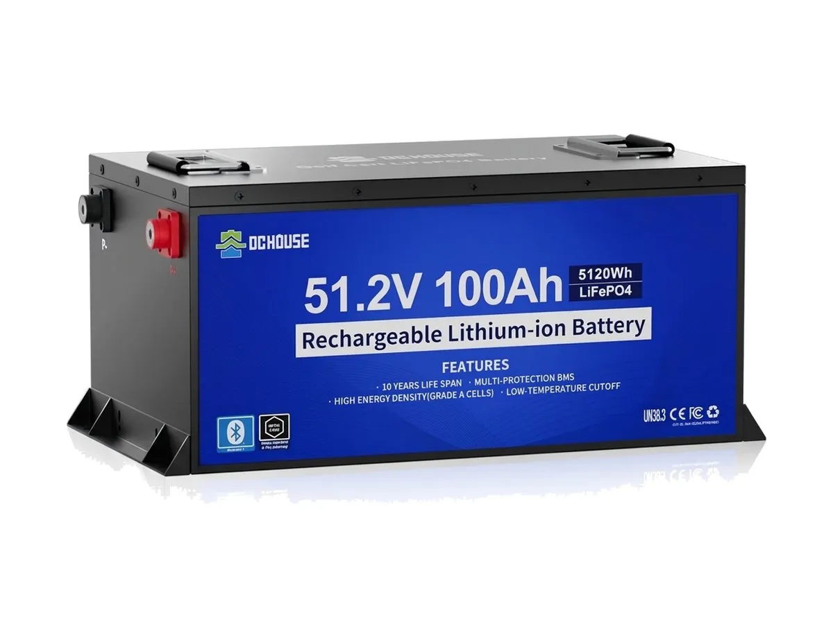 DC House 48V 100Ah metal case + charger