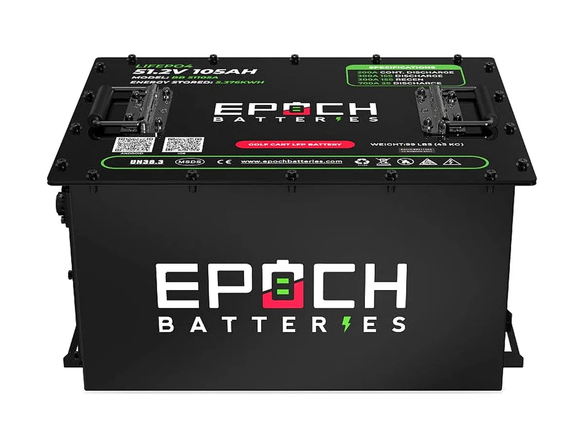 Epoch Batteries 48V 105Ah Big Box complete kit