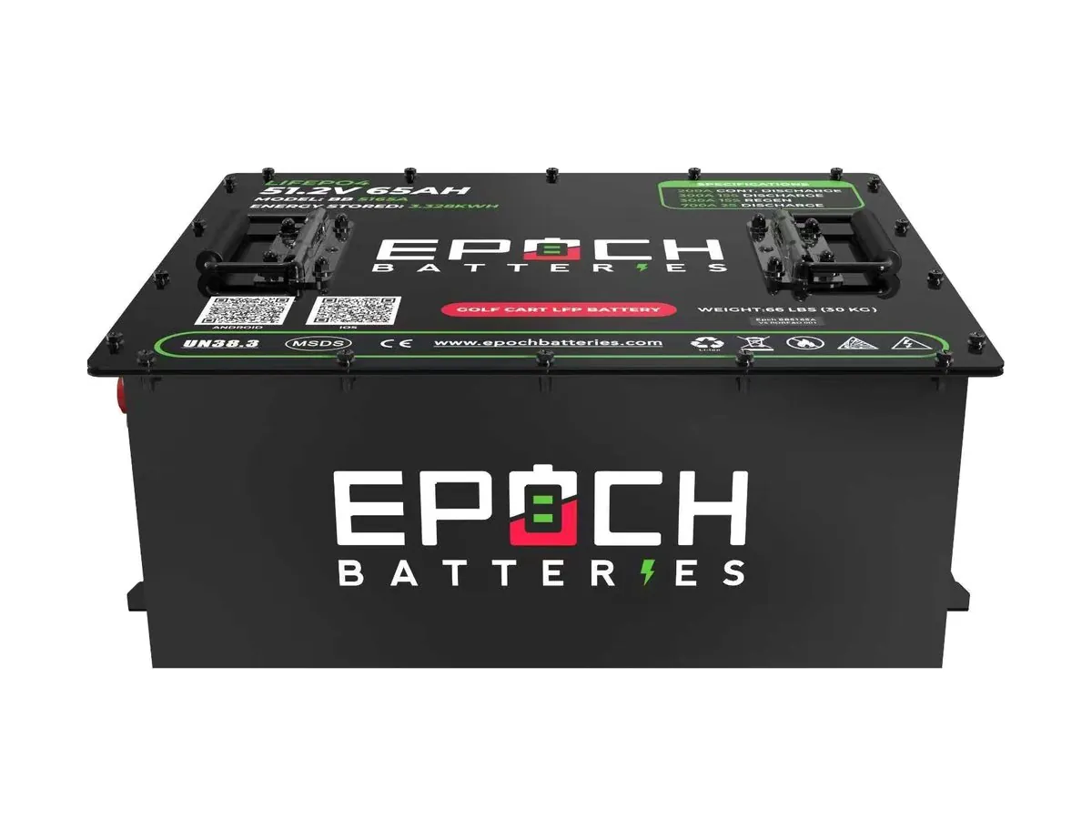 Epoch Batteries 48V 65Ah Big Box complete kit
