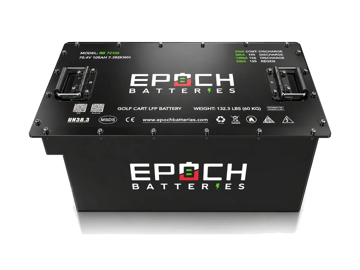 Epoch Batteries 72V 105Ah Big Box complete kit